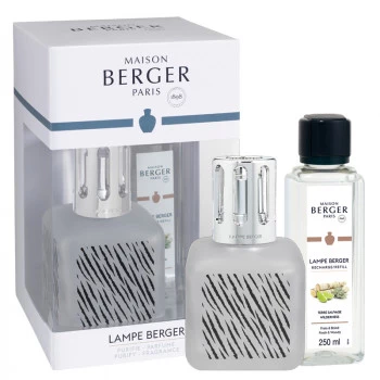 Lampe Berger Geschenkset Ice Cube Zebra inkl. 250 ml Unberührte Landschaft